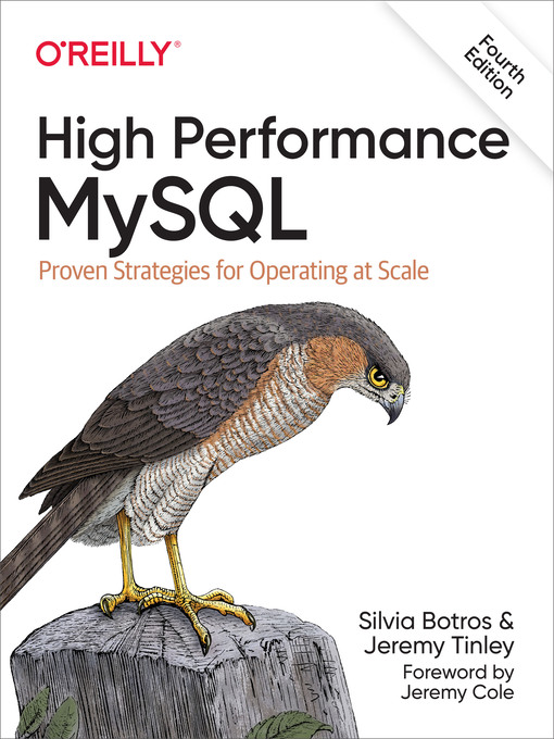 Title details for High Performance MySQL by Silvia  Botros - Available